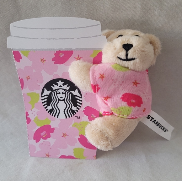 Starbucks Bearista Message Gift Cherry Blossom Japan Exclusive 2024 - Picture 2 of 6